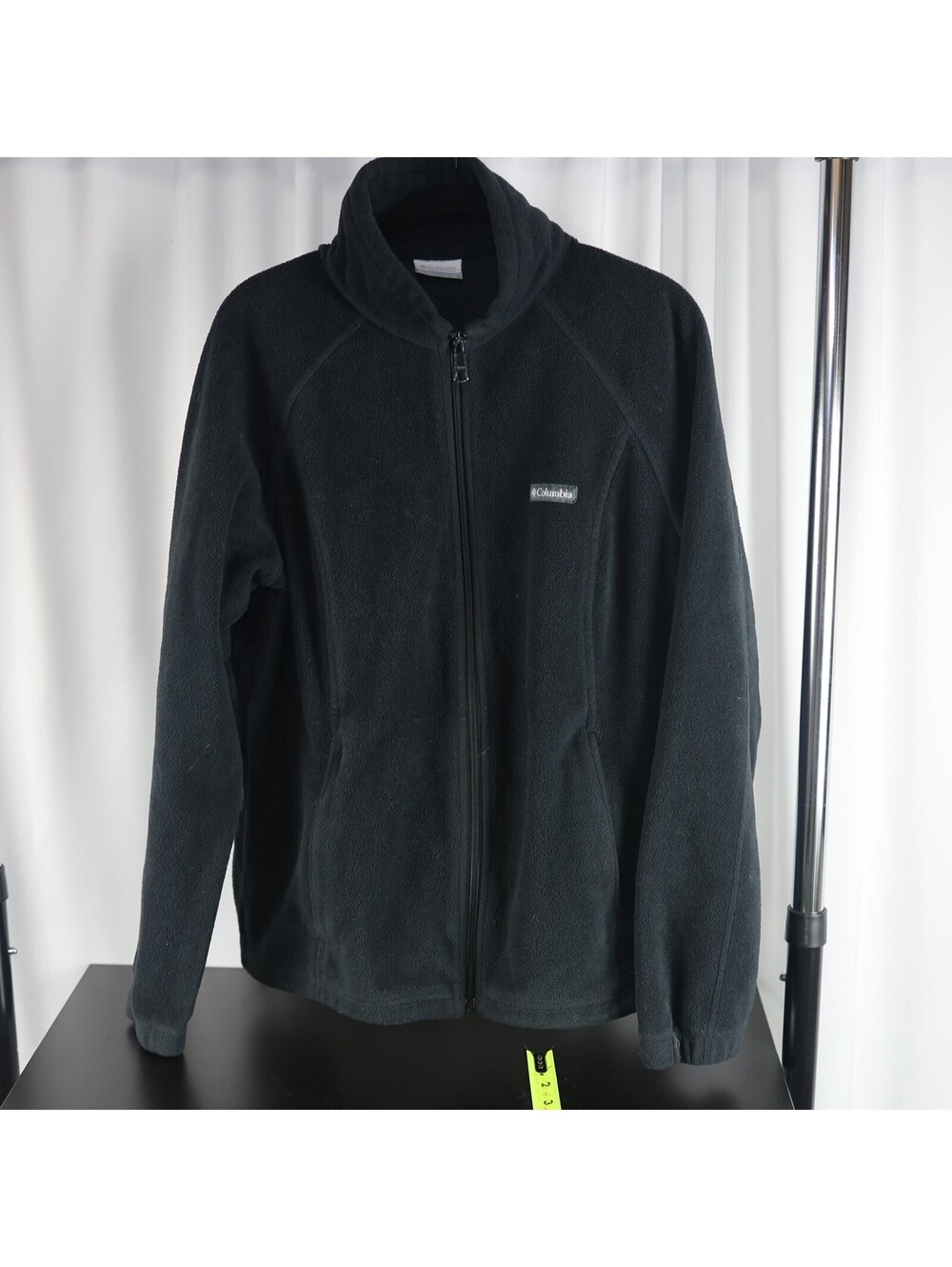 Columbia Men's XL Black Full Zip Fleece Jacket